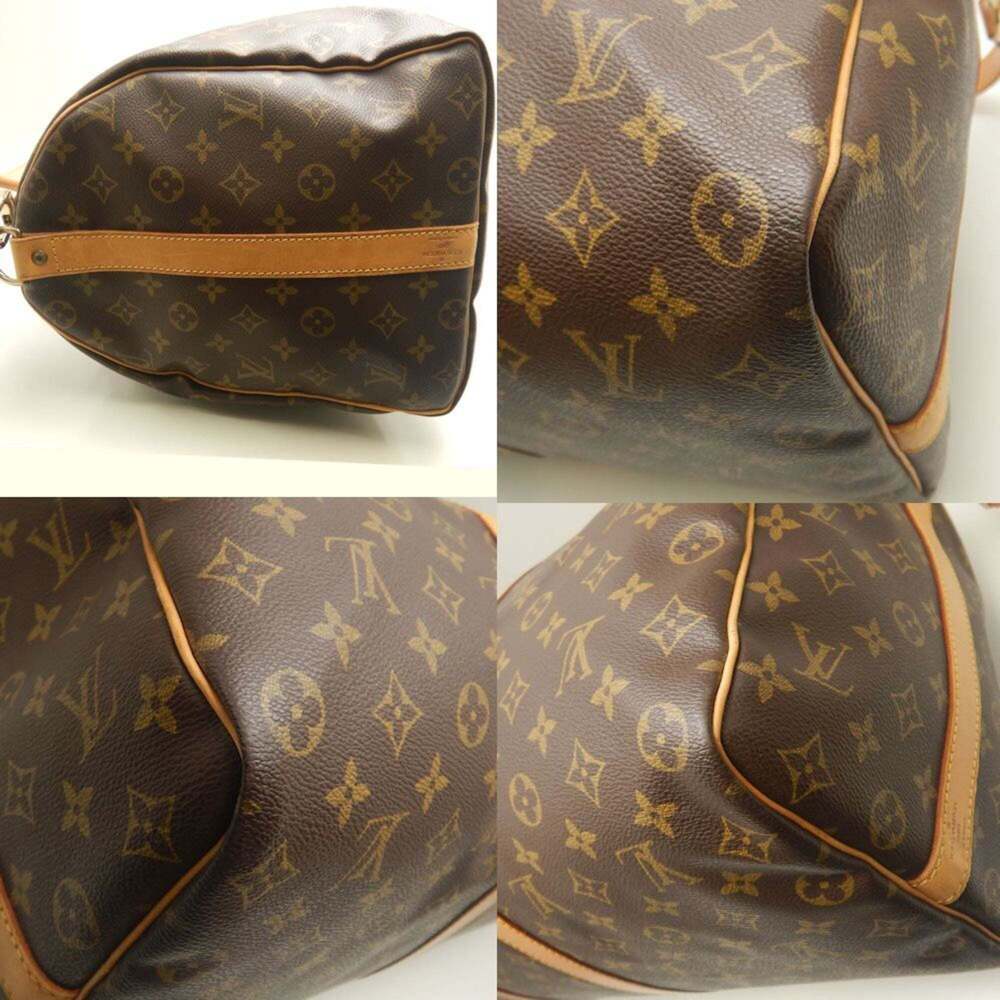 LOUIS VUITTON Authentic Brown Monogram Boston Bag - Picture 7 of 10
